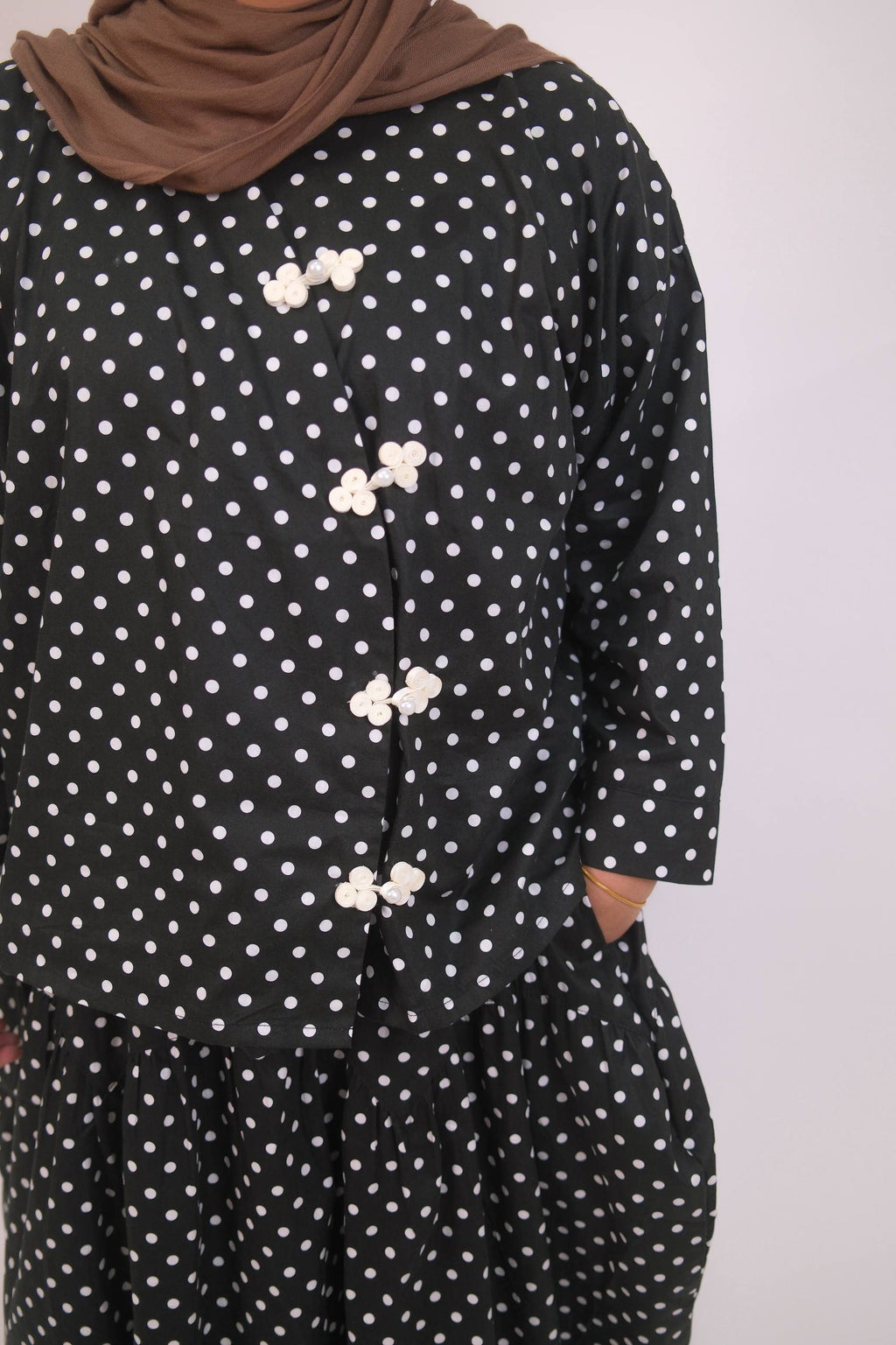 Polka-Polka Set – Black