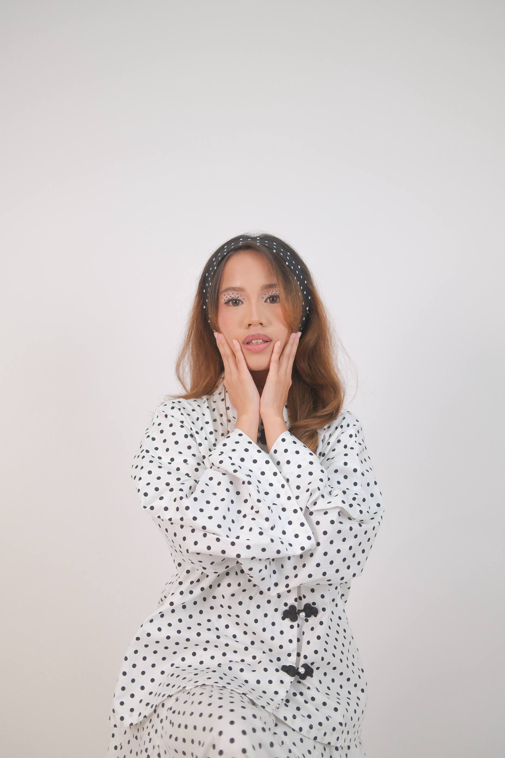 Polka-Polka Set – White