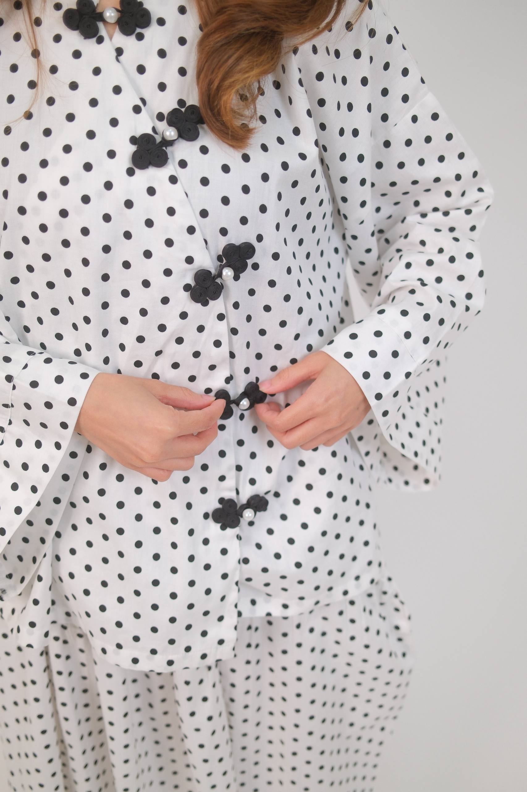 Polka-Polka Set – White